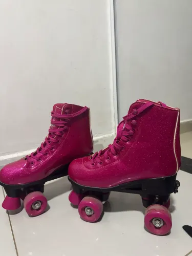 Patins Rosa Feminino 