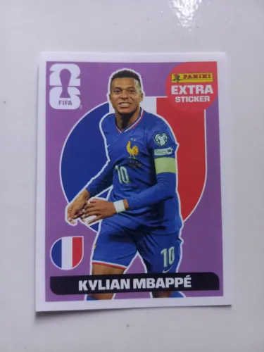 FIGURINHA EXTRA DO MBAPPÉ