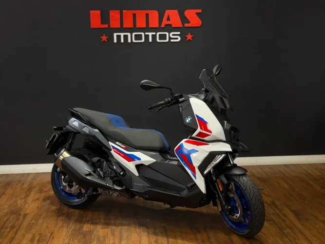 BMW C 400X Branca 2024 Sport - Apenas 1.700 KM.