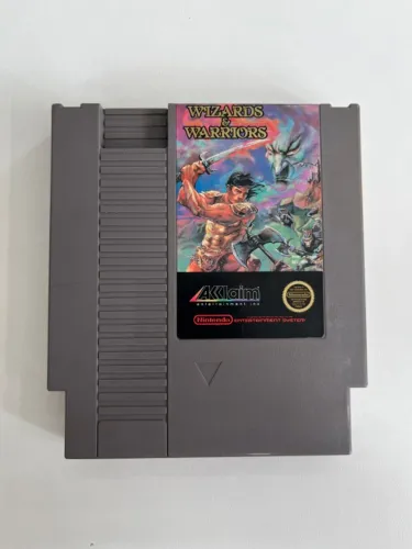 JOGO WIZARDS AND WARRIORS SEMINOVO - NES