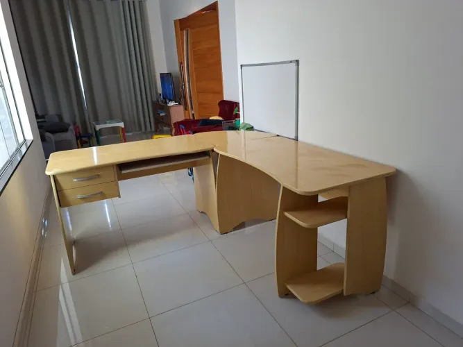 Mesa escritório conjunto completo
