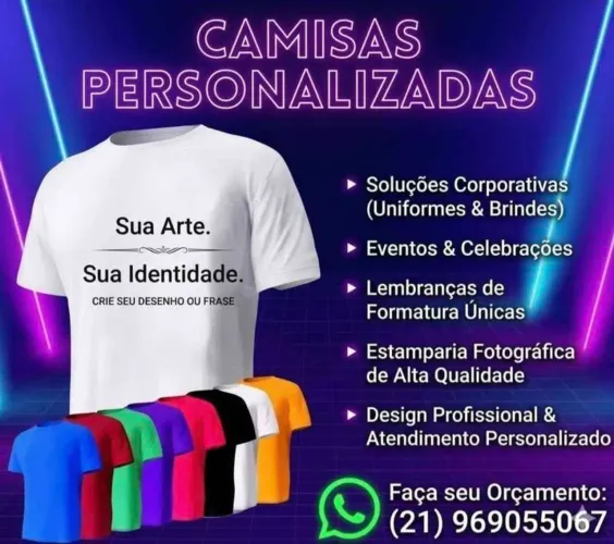 Camisas Personalizadas 