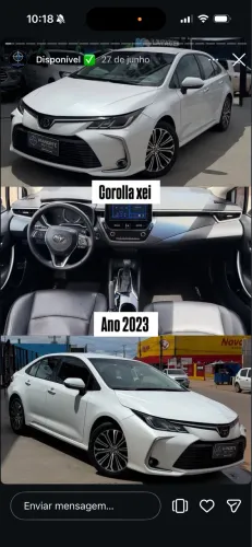 Toyota Corolla XEI 2.0 Flex 16V Aut. 2023