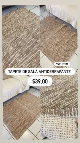 Tapete para Sala - Antiderrapante