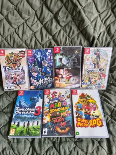 [ OPORTUNIDADE ] Jogos de Nintendo Switch À Venda