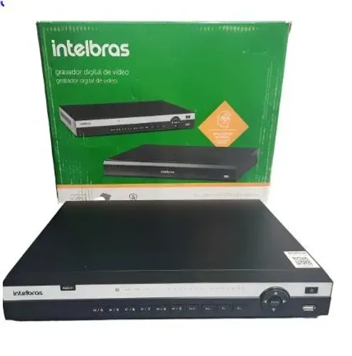 ? DVR INTELBRAS HDCVI 32 CANAIS + HD 1TB - PRONTO PARA USO!