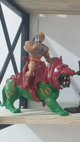 He man e gato guerreiro anos 80