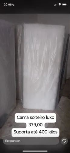 Cama de solteiro promoção por apenas 380,00