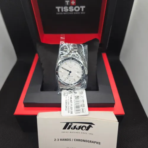 Relógio - Tissot - PR 516 - Automático - Branco - Powermatic 80 - Novo 