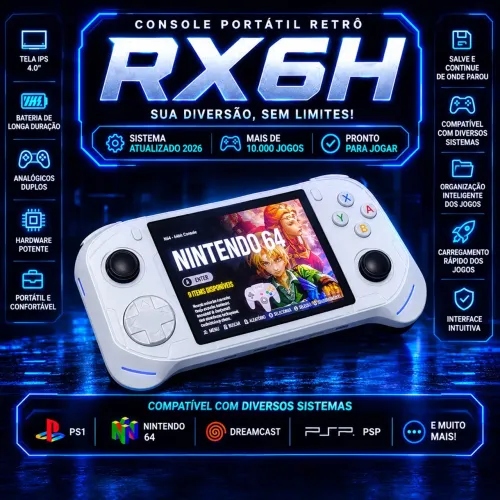 Console retrô RX6H
