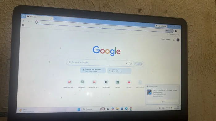 vende-se notebook ( ACOMPANHA; carregador e mouse