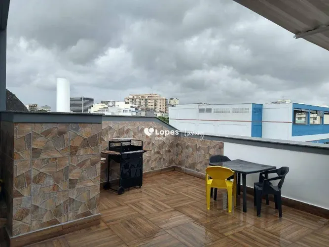 Cobertura com 3 dormitórios à venda, 94 m² por R$ 690.000,00 - Tijuca - Rio de Janeiro/RJ