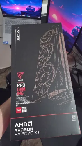 (Lacrada) RX 9070 XT 16GB XFX Swift Triple Fan Branca 9070XT