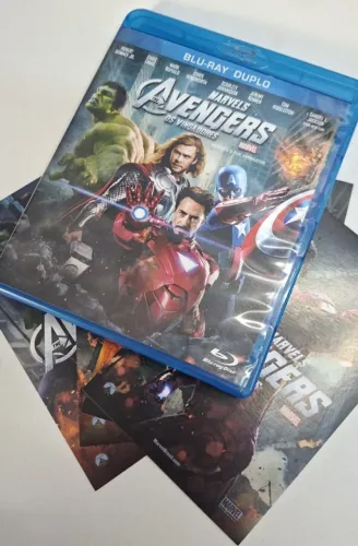 Blu-ray The Avengers: Os Vingadores - Blu-Ray Duplo Com 4 Postais Colecionáveis