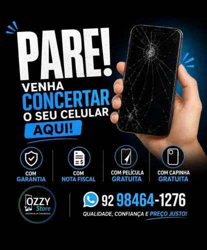 Troca de tela de celular 