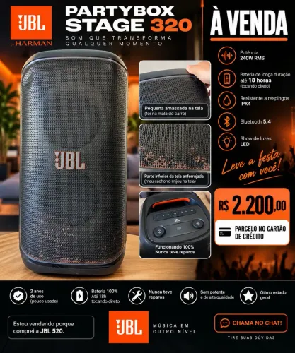 JBL partybox Stage 