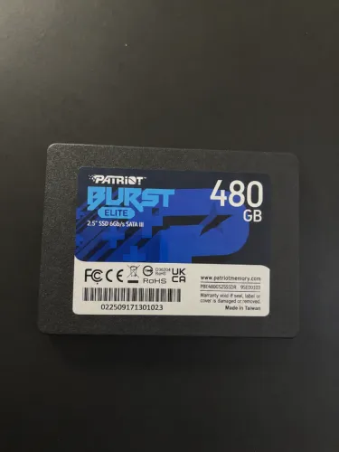 SSD 480GB Patriot Burst Elite Sata