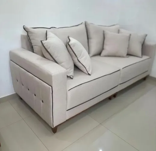 Sofá Living Serra Clara 216 Linho