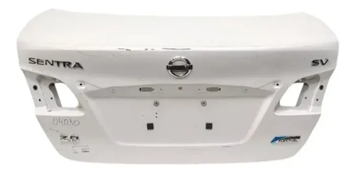 Tampa Traseira Nissan Sentra 2014 2019 Branco