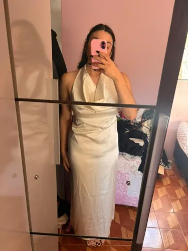 Vestido Shein - Off White