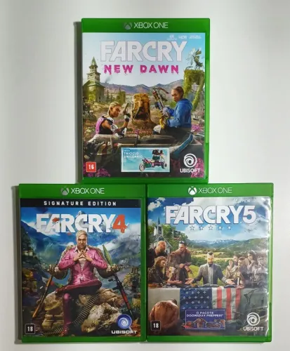 XBOX - Pack 3 jogos Far Cry