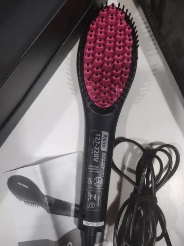 Escova elétrica alisadora Philco Premium