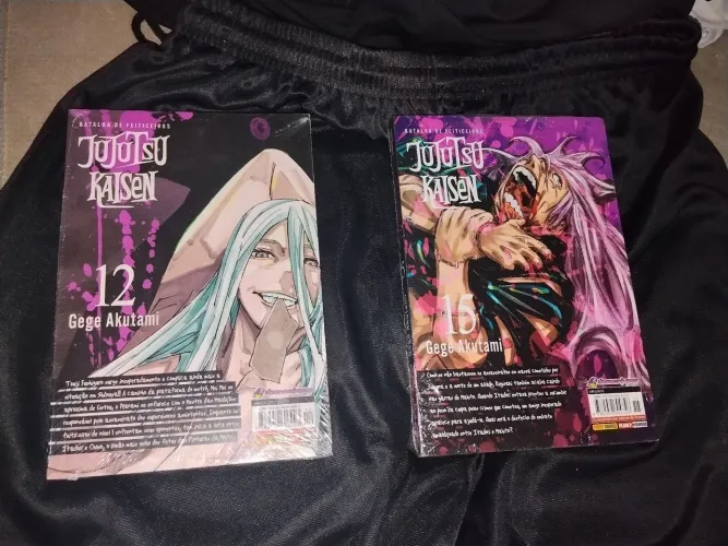 Jujutsu Kaisen volume 12 e 15