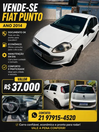 Fiat Punto Essence 1.6 Flex 16V 5P 2014
