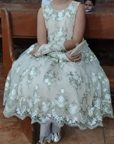 Vestido infantil festa