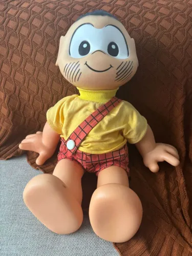 Boneco Cascão turma da Mônica anos 80 Mimo