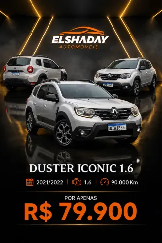 Renault Duster Iconic 1.6 16V Flex AUT 2022