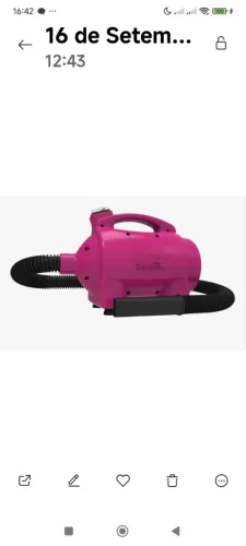 Soprador Pet Shop 1400 watts 220v