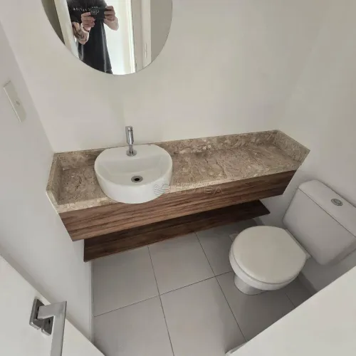 Apartamento com 3 dormitórios para alugar, 105 m² por R$ 6.307,00 - Vila Almeida - Indaiat