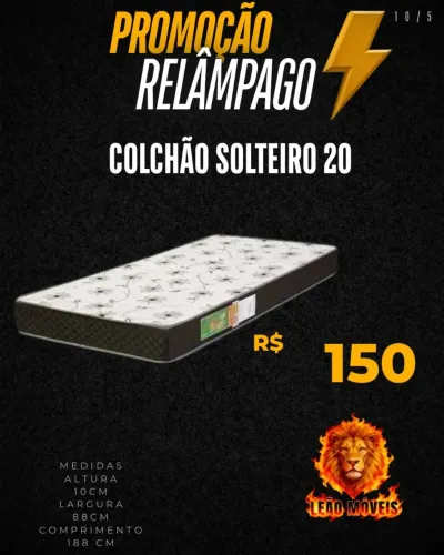 Colchão solteiro d20