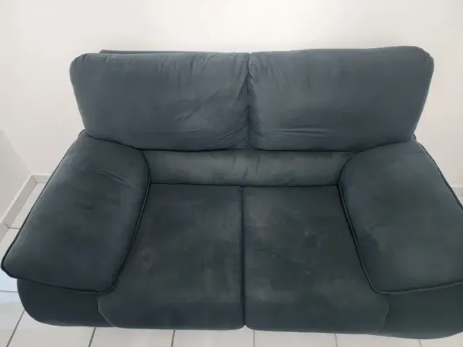 Sofá Azul Turquesa 2 lugares