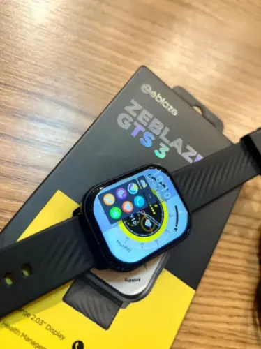 Smartwatch Zeblaze GTS 3 - Tela 2.03" 15 dias de bateria