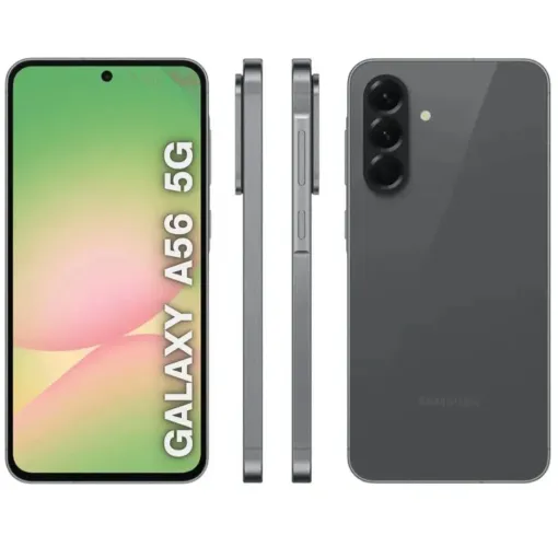 Galaxy A56 - 256GB de Memória Pra Não Passar Aperto