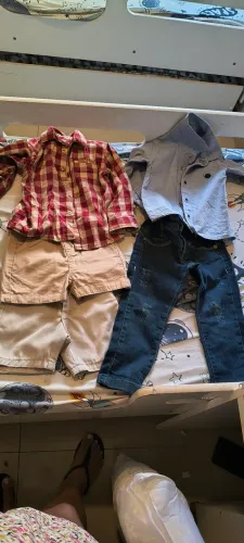 Lote roupas de bebê 