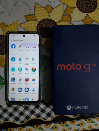 Moto G24 128G / R$450.00
