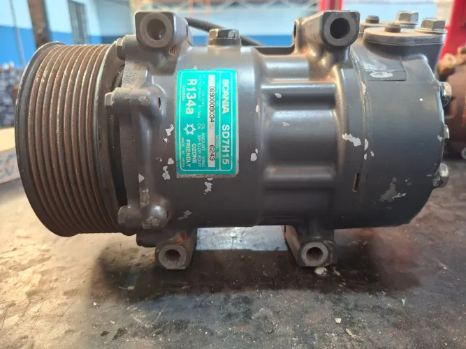 Compressor Sanden 7h15 10pk original Scania.
