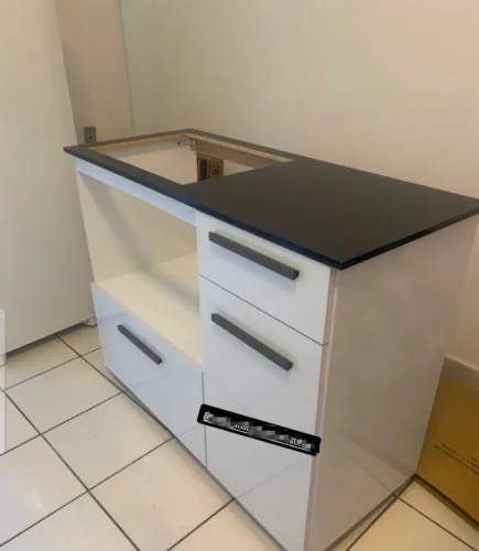 Vendo armário balcão cooktop 5 bocas 