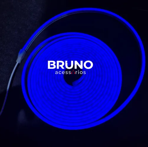 Mangueira Led Neon azul 5m