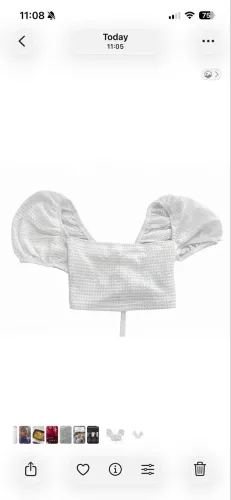 blusa cropped branca veste p/pp feminina