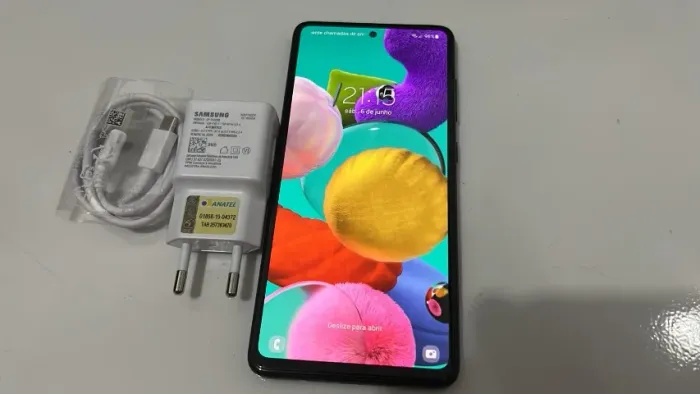 Celular Galaxy A51 Tela 6,5 128 Gb 4gb Ram Preto