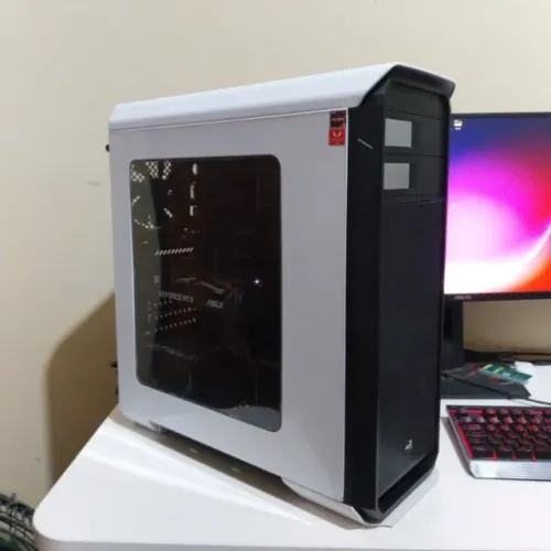 Computador Workstation / Alta Performance - Ryzen 5 3600 + RTX 2060 + 16GB + 1,5TB SSD/HD