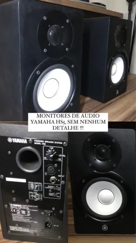 Par monitores de áudio Yamaha