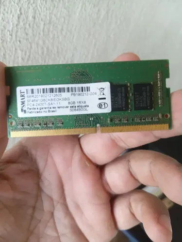 Memoria 8gb ddr4 notebook Funcionando perfeitamente