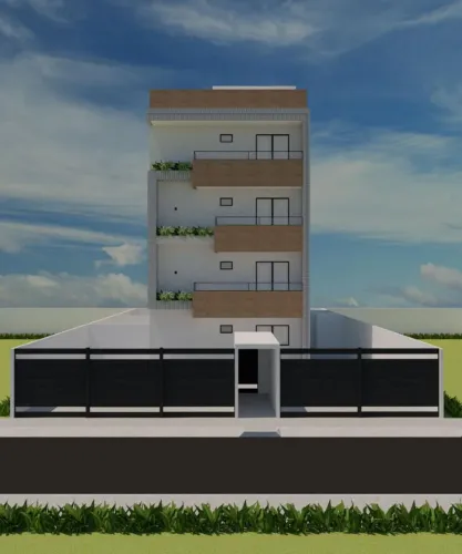 Apartamento novo localizado no bairro dos Novais, 2 quantos sendo 1 suíte. 