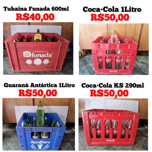 Caixas Coca-Cola 