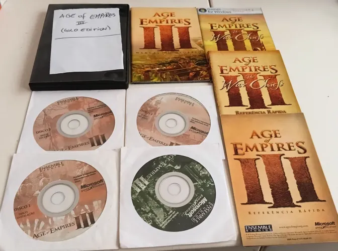 PC Age of Empires 3 (Lote)